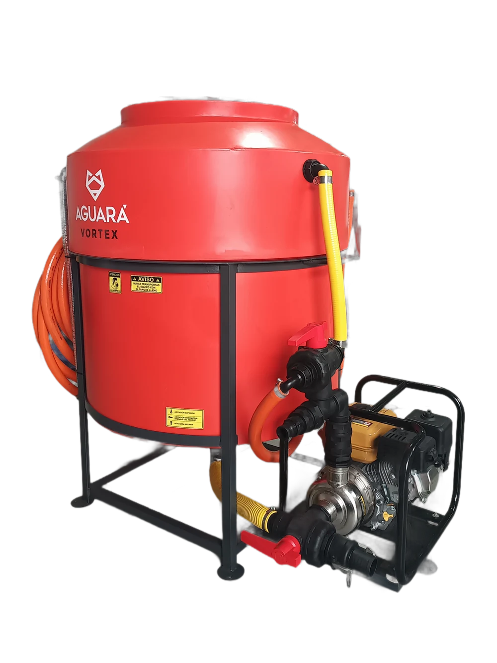 Aguará Vortex 600 litros con motobomba
